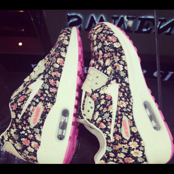 womens floral sneakers